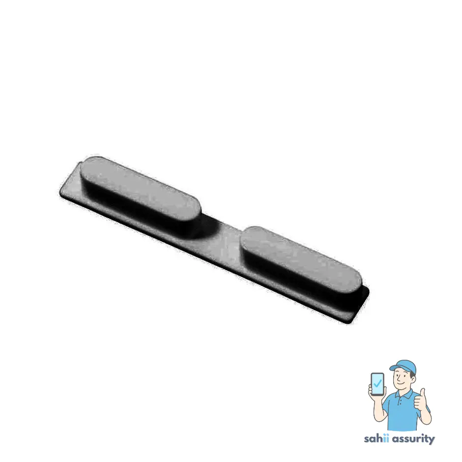 Volume Side Button Outer for Motorola Moto X4 Black